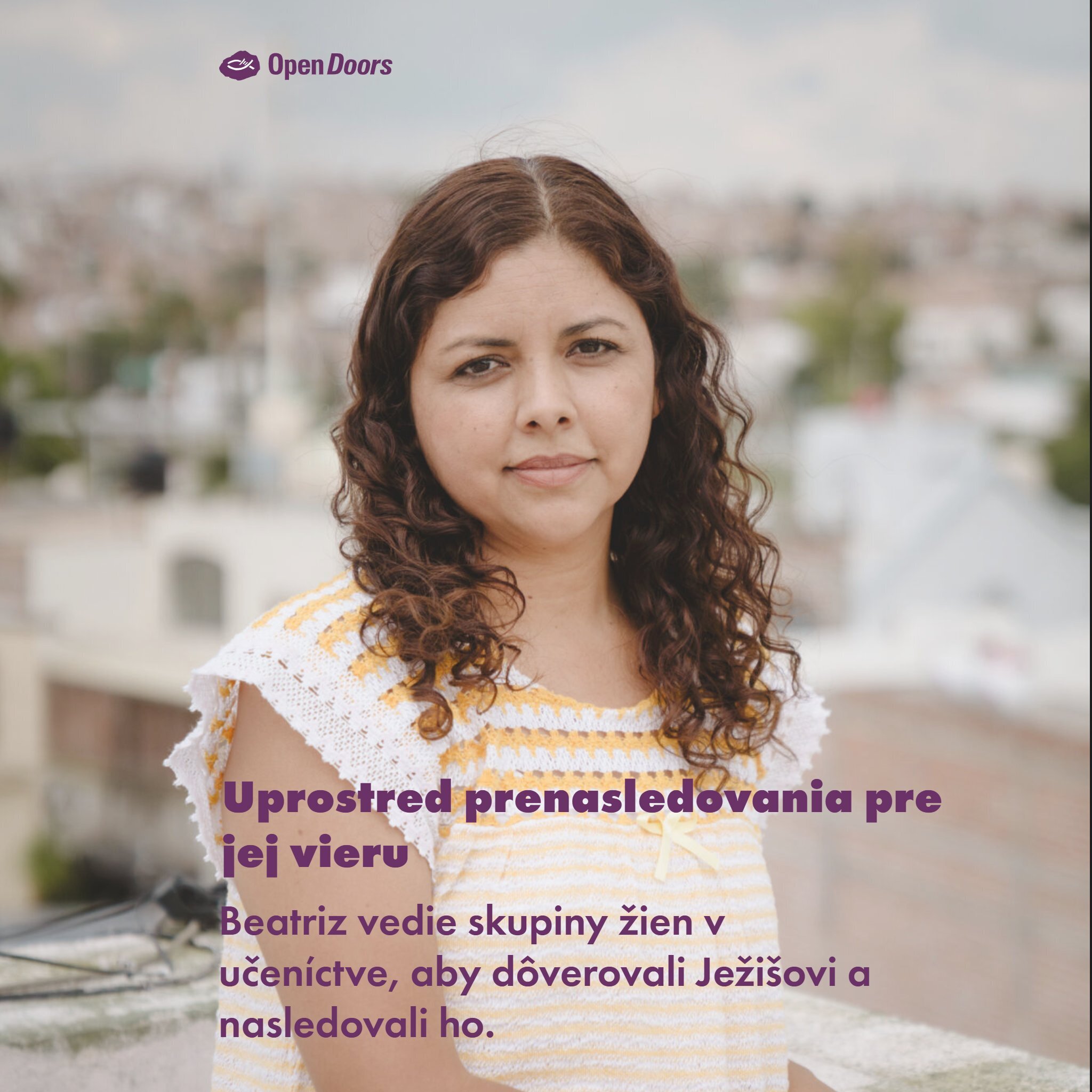 Beatriz vedie skupiny žien v učeníctve, aby dôverovali Ježišovi a nasledovali ho