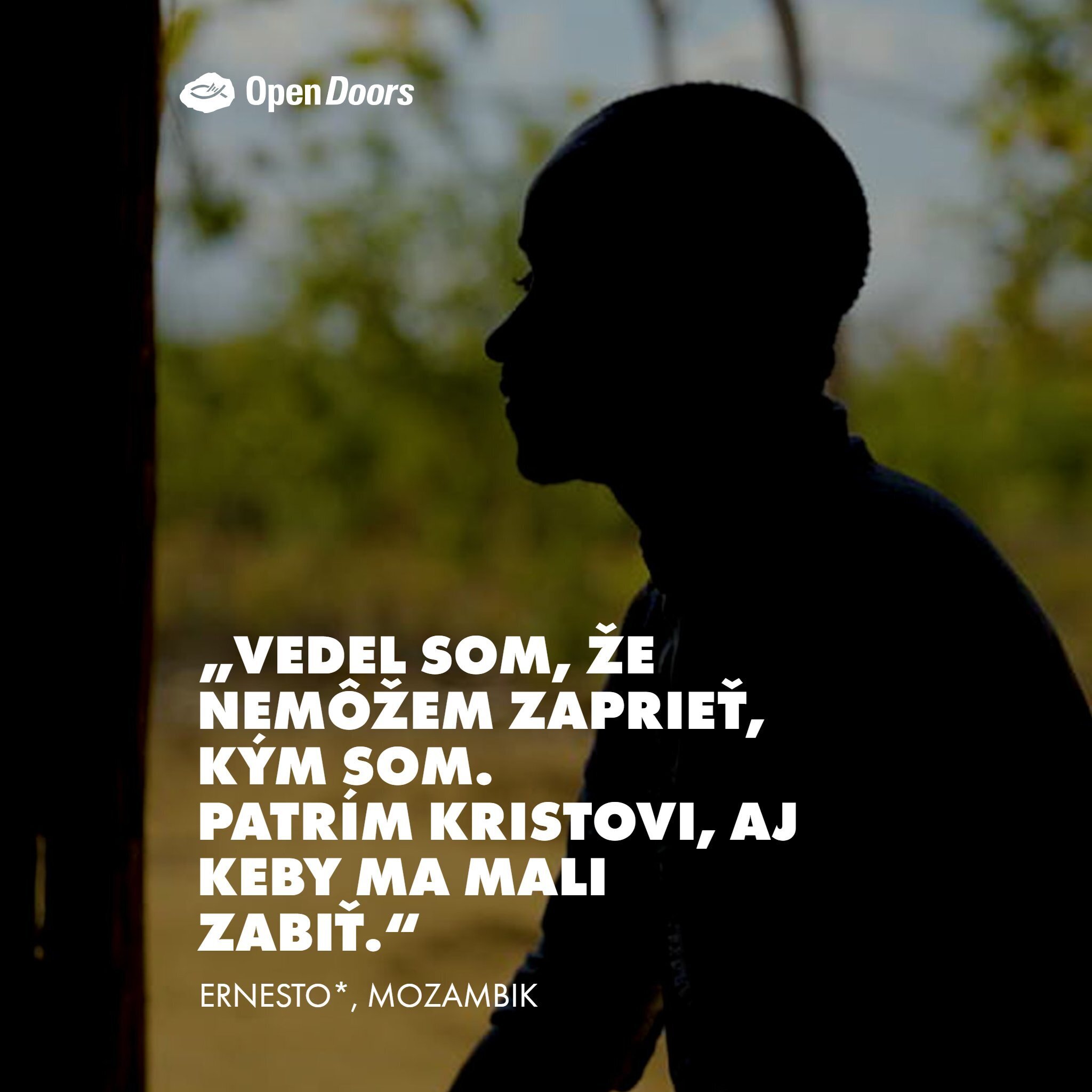 Ernestovo svedectvo v Mozambiku