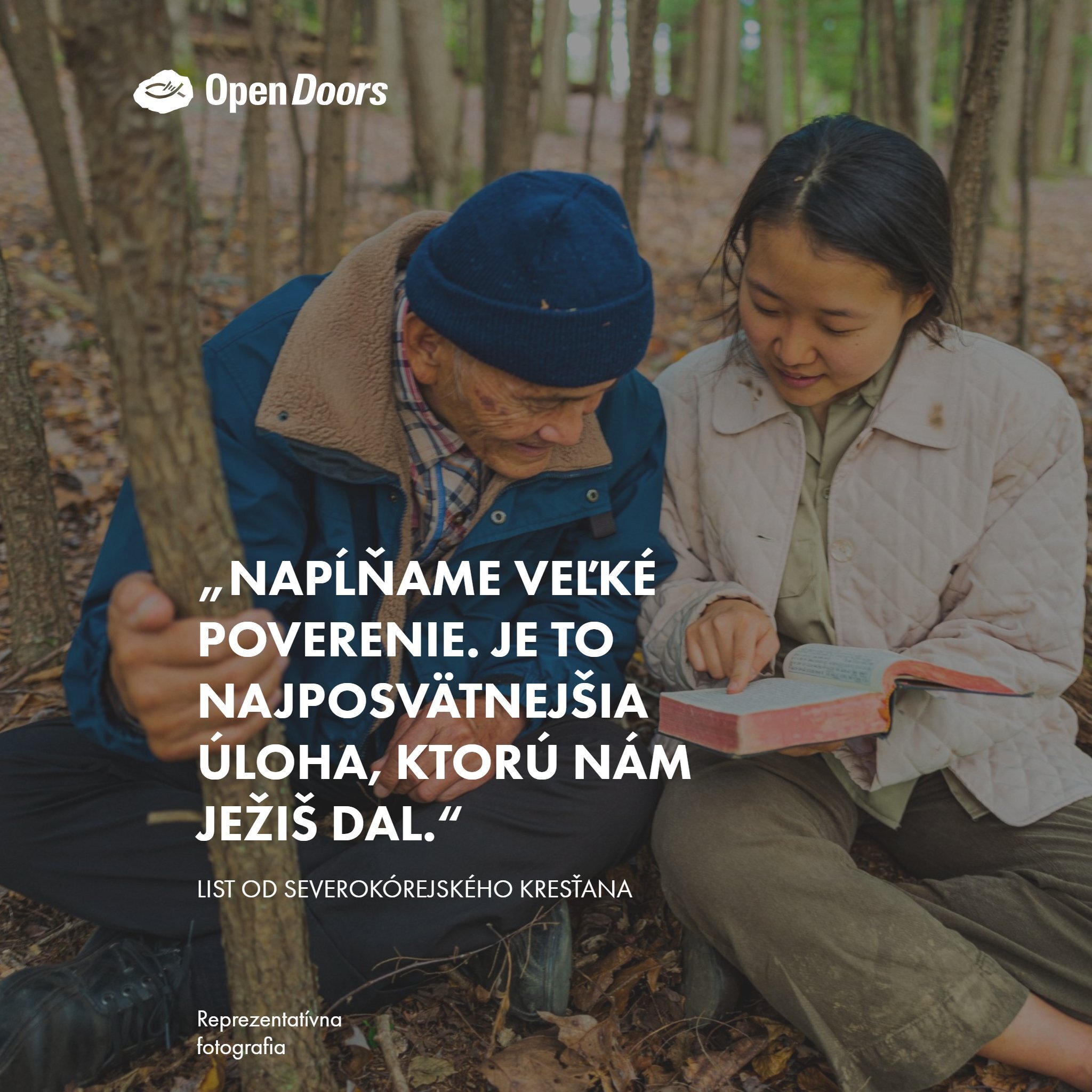 List od severokórejského kresťana