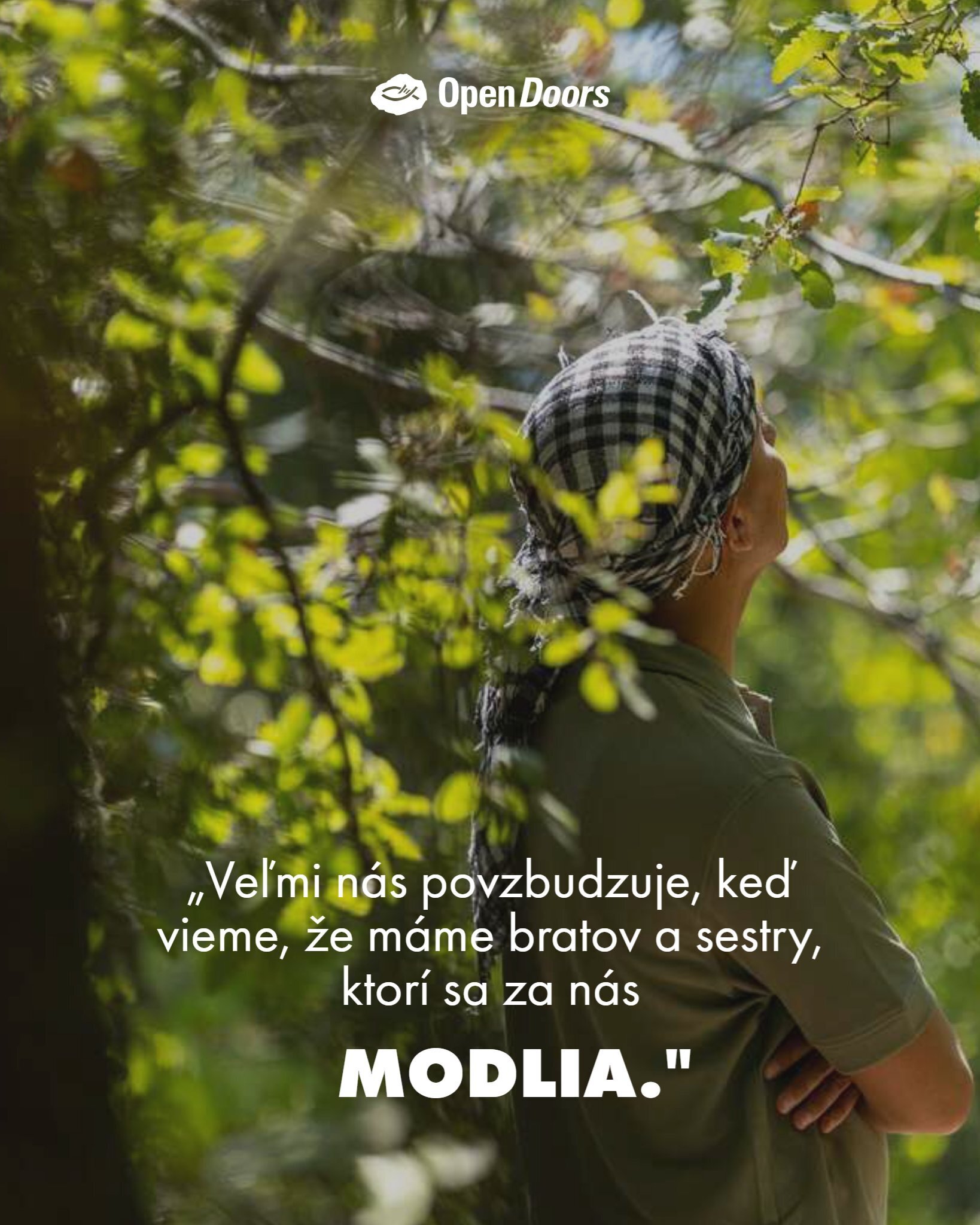 Zaid: „Vaša podpora nás posilňuje.“