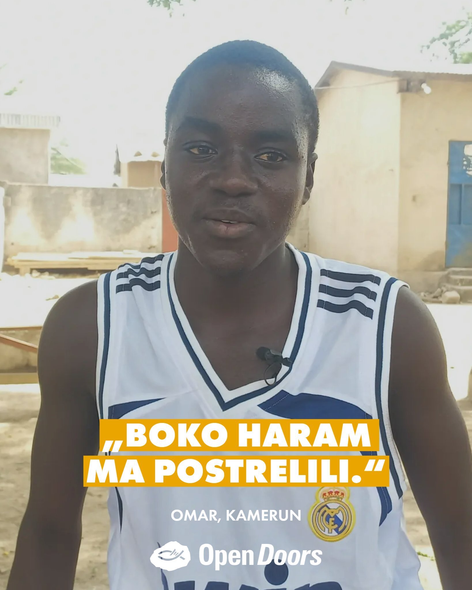 Teroristická skupina Boko Haram postrelil Omara z Kamerunu