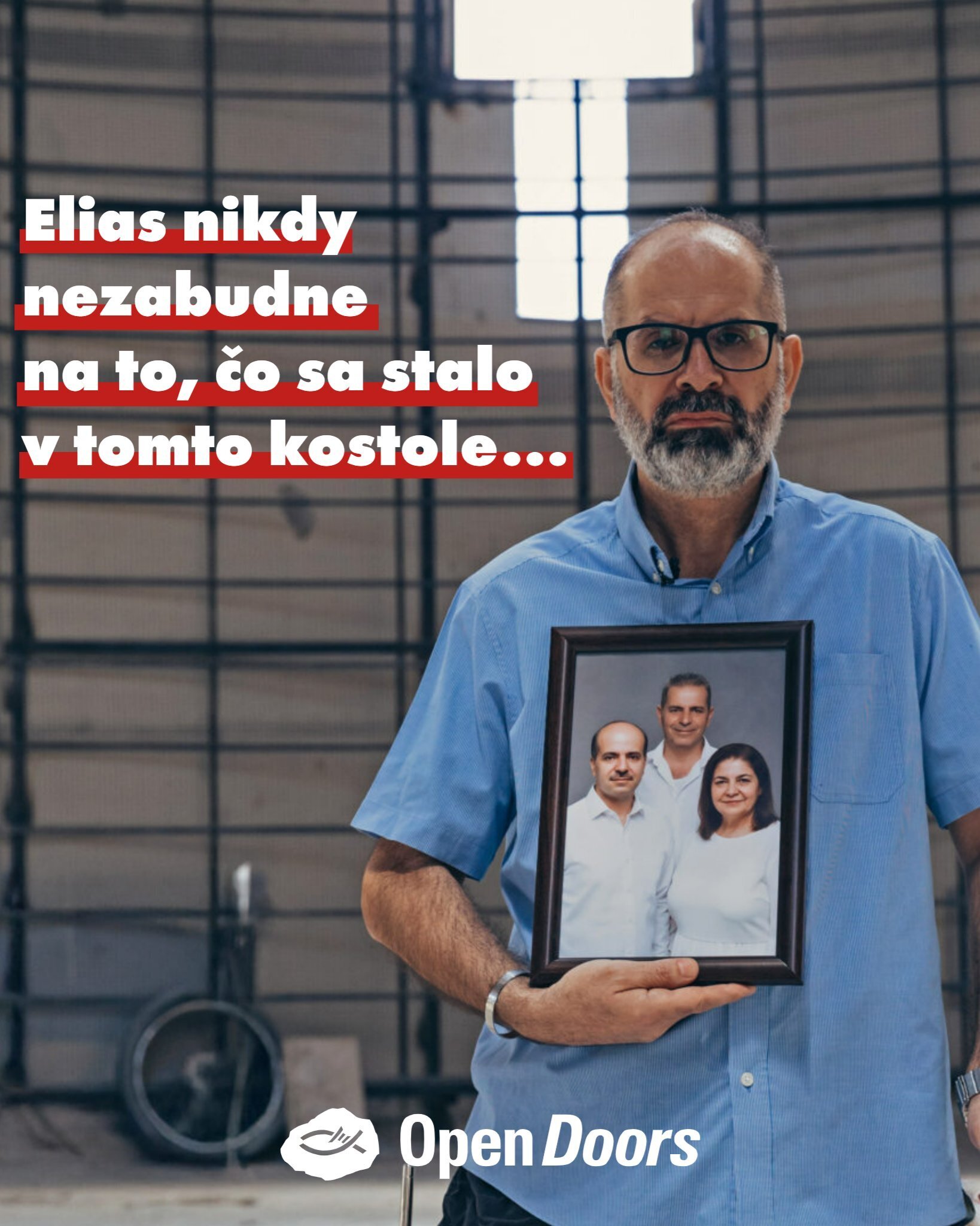Elias nikdy nezabudne na to, čo sa stalo v kostole