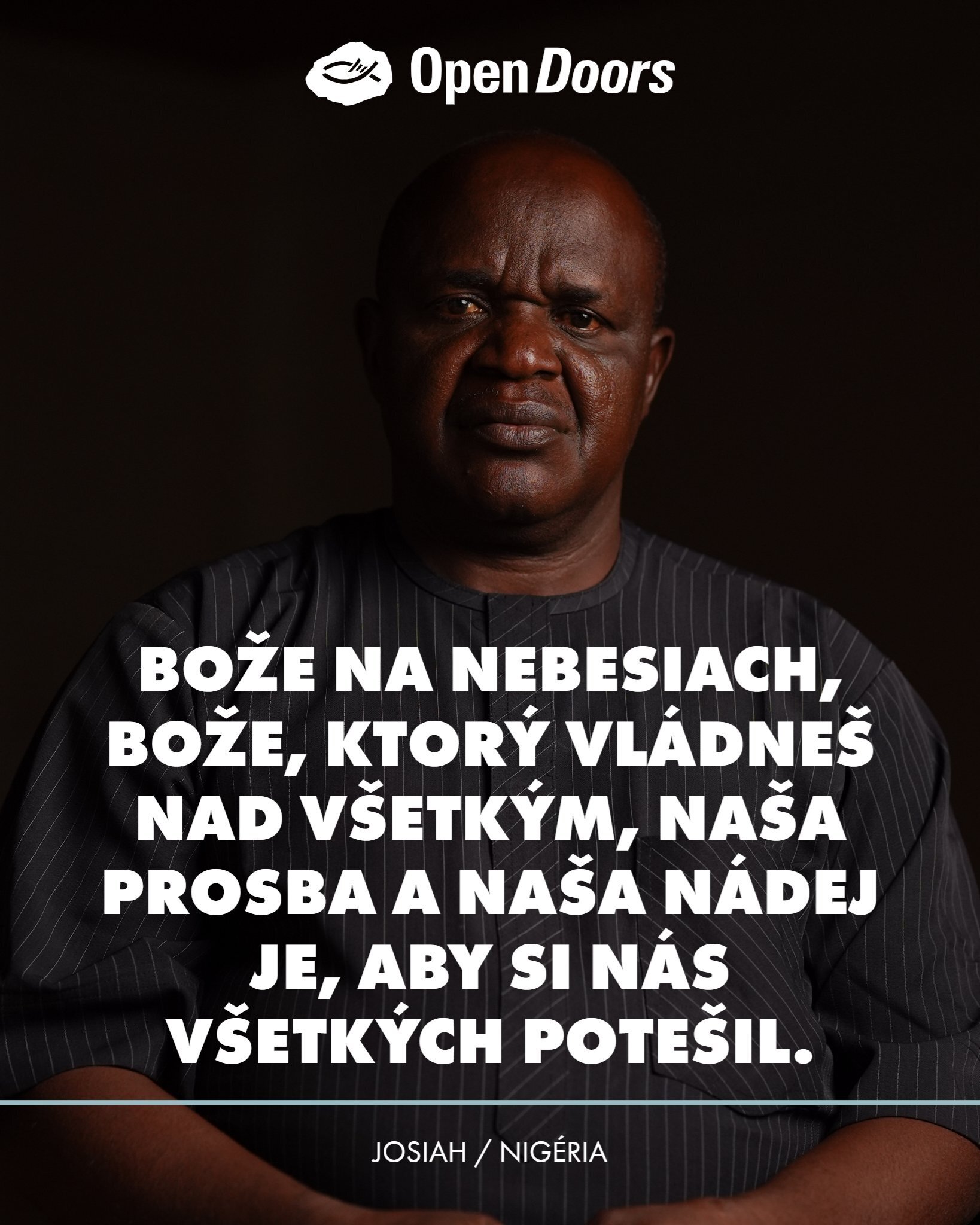 Modlitba pastora Josiaha za kresťanov v subsaharskej Afrike