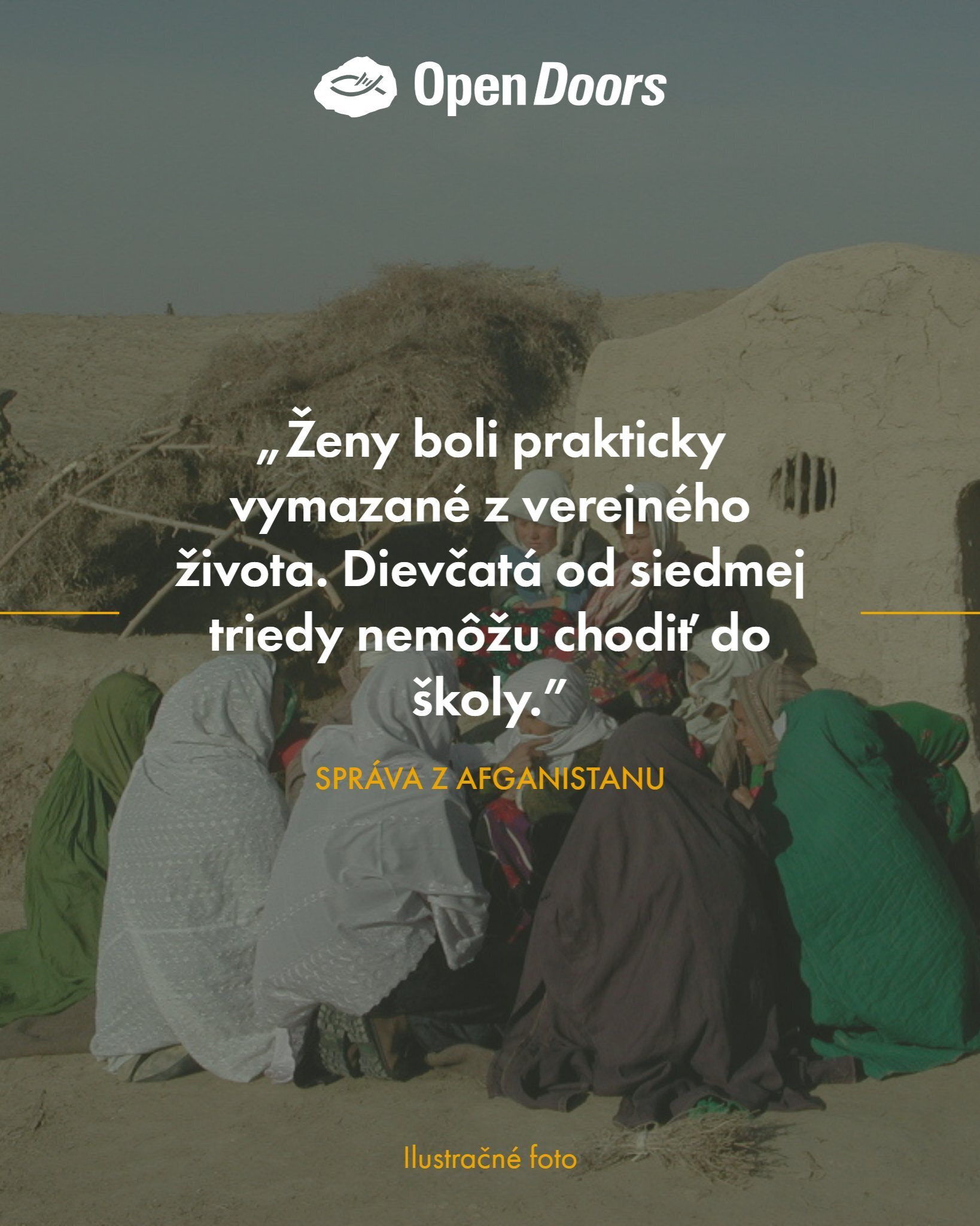Správa z Afganistanu