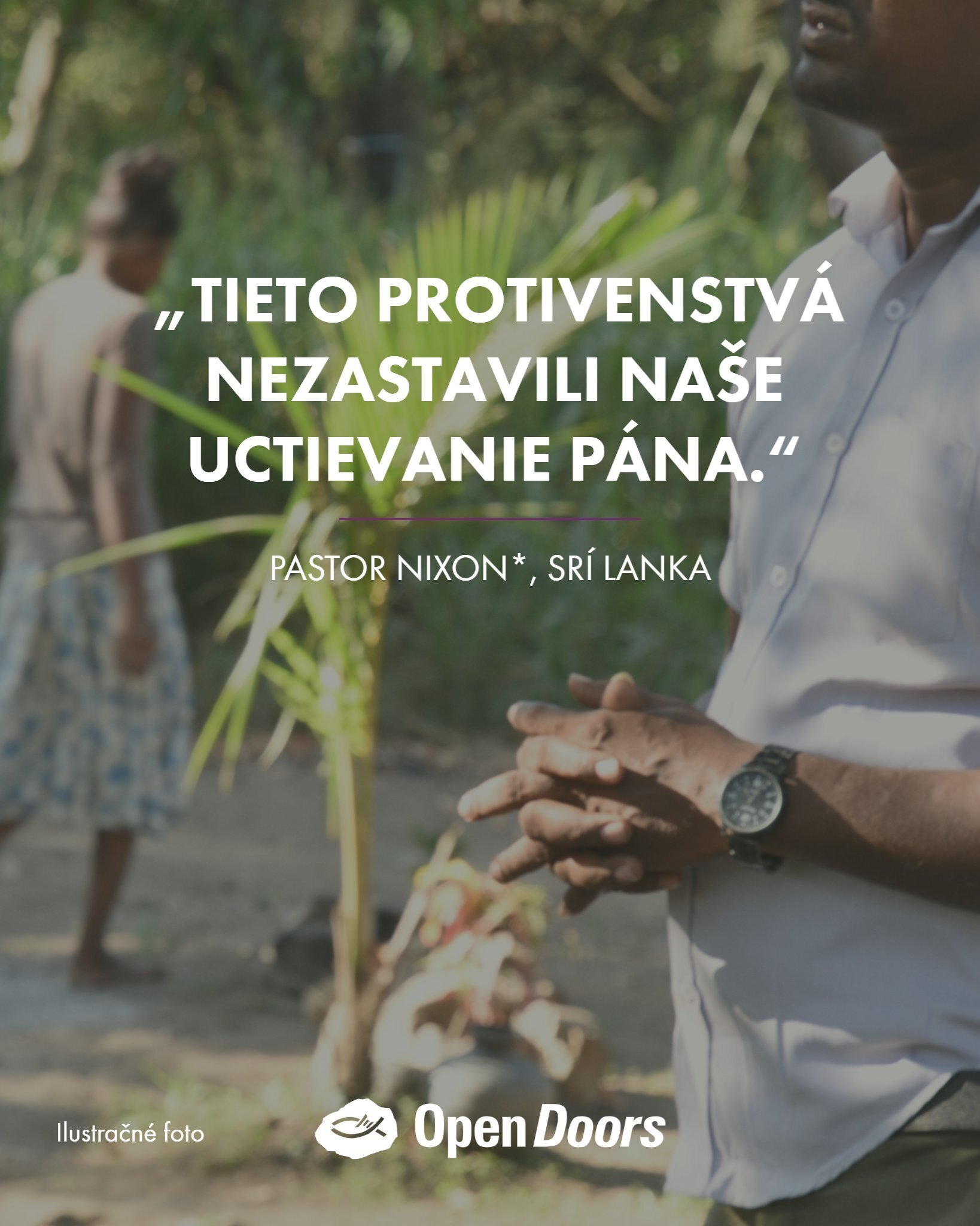 Svedectvo pastora Nixona* zo Srí Lanky