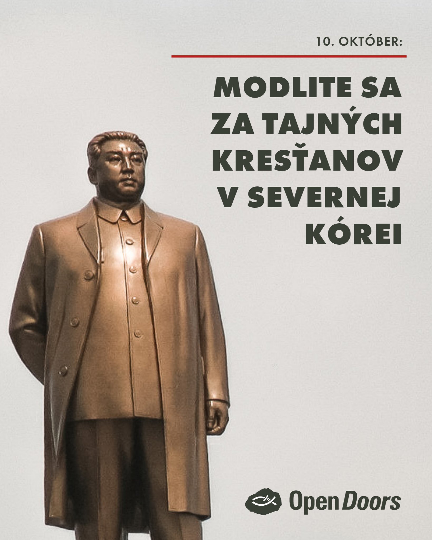 Modlite sa za tajných kresťanov v Severnej Kórei, ktorí dnes čelia požiadavkám na lojalitu
